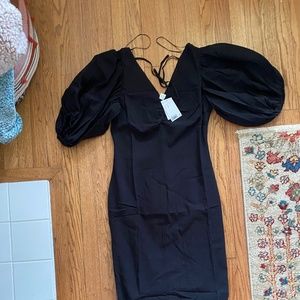 H&M Balloon Sleeve Dress